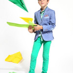 Marynarka dla chłopca Ernest Jasny