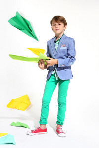 Marynarka dla chłopca Ernest Jasny